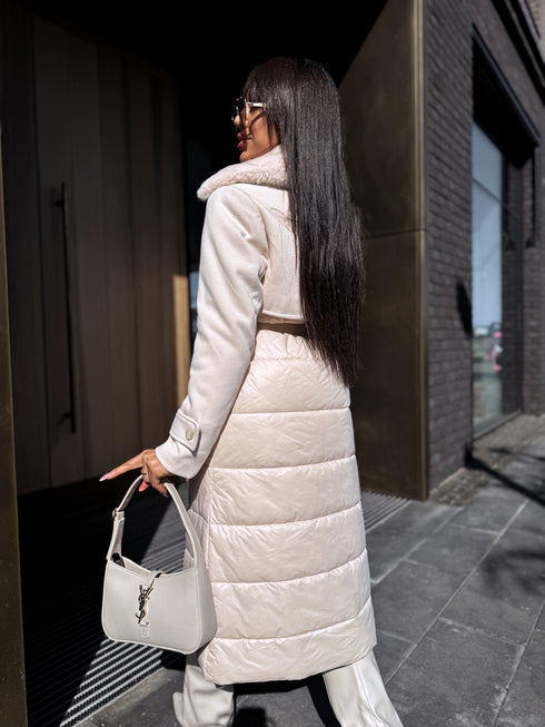 Coat "KOMBINĀCIJA HK30" - LIGHT BEIGE